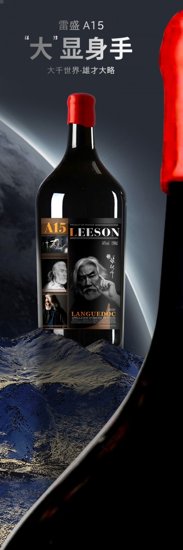 雷盛红酒A15法国干红葡萄酒