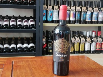 雷盛红酒700智利西拉干红葡萄酒