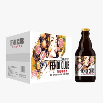 FENDI CLUB·622西柚茉莉味精酿啤酒（一箱12瓶）